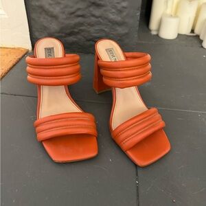 Orange Steve Madden Heels